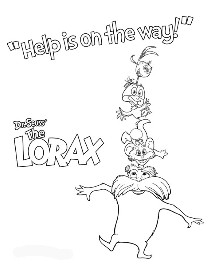 dr seuss characters coloring pages - photo #13