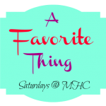 I was honoured to be featured on "A Favourite Thing" !
