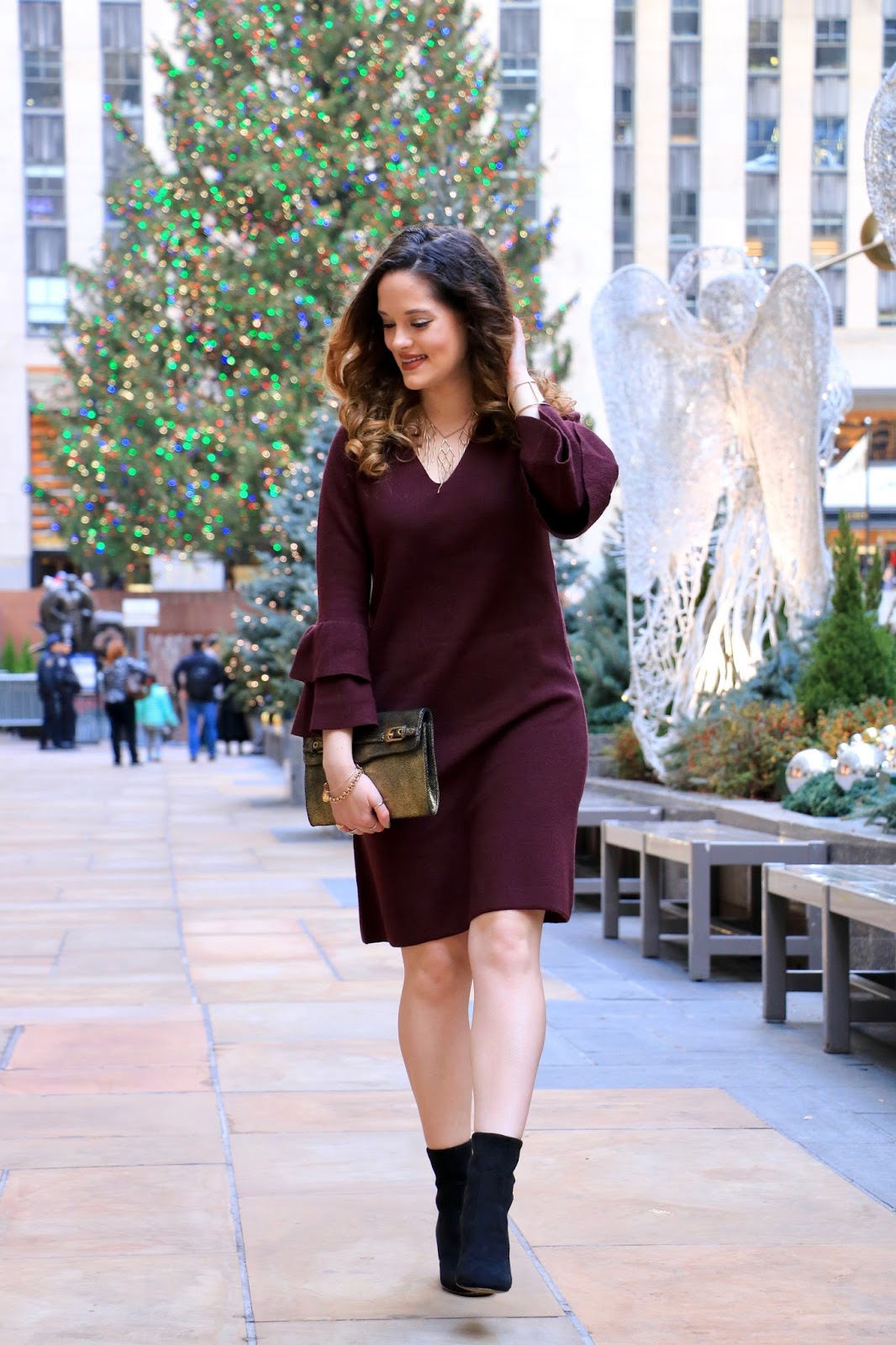 Nyc fashion blogger Kathleen Harper's holiday party outfit ideas