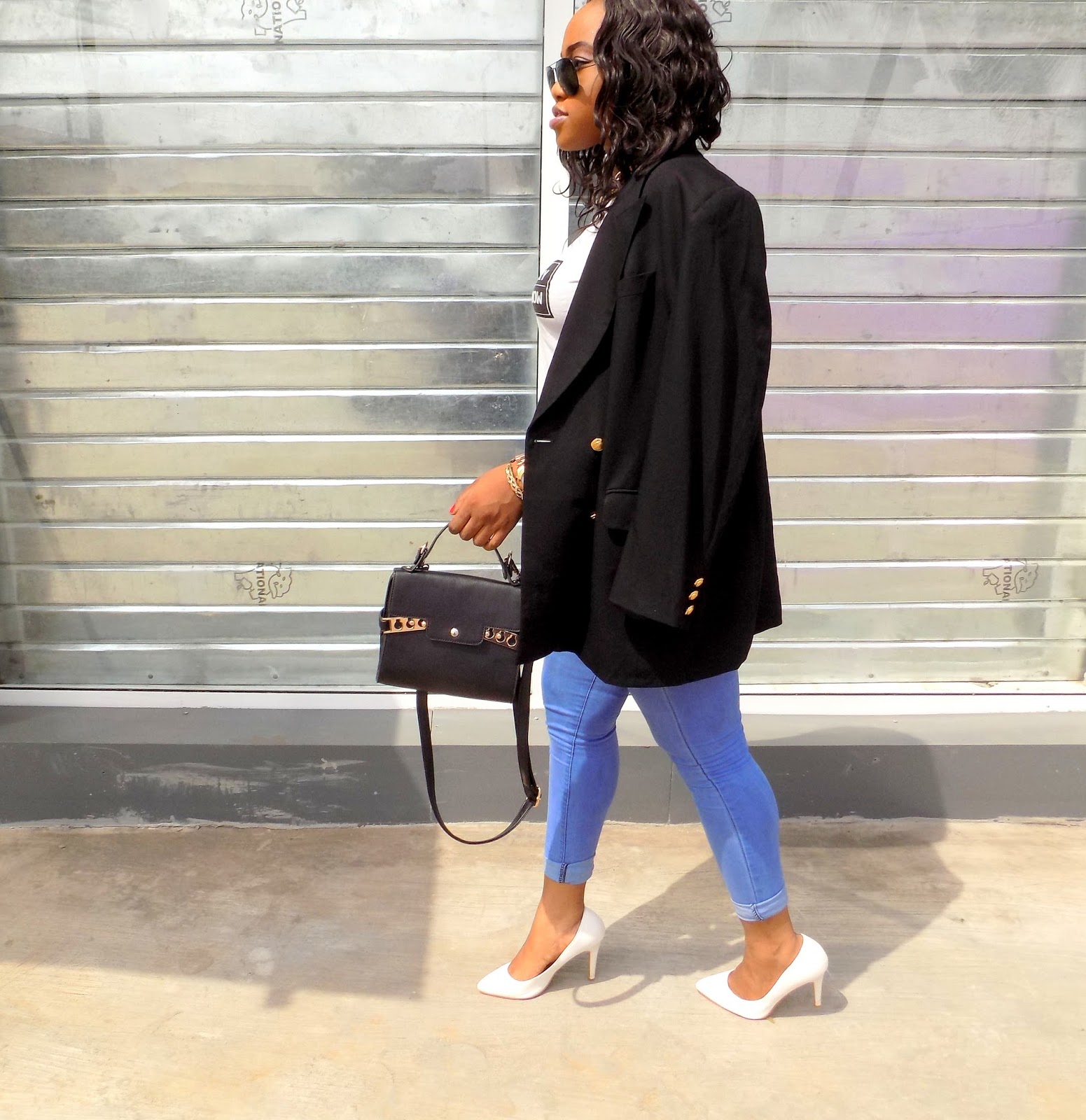 STYLING AN OVERSIZE BLAZER Lagos City Chic by Mary Edoro