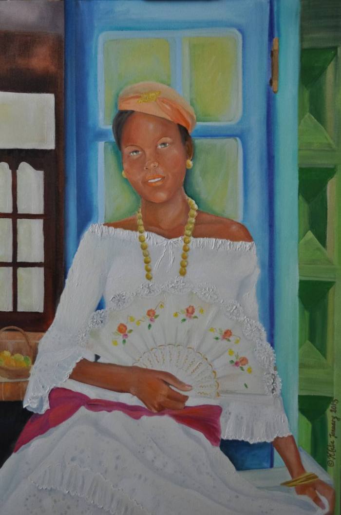 Яркие, красочные и богатые деталями картины. KCatia Creole