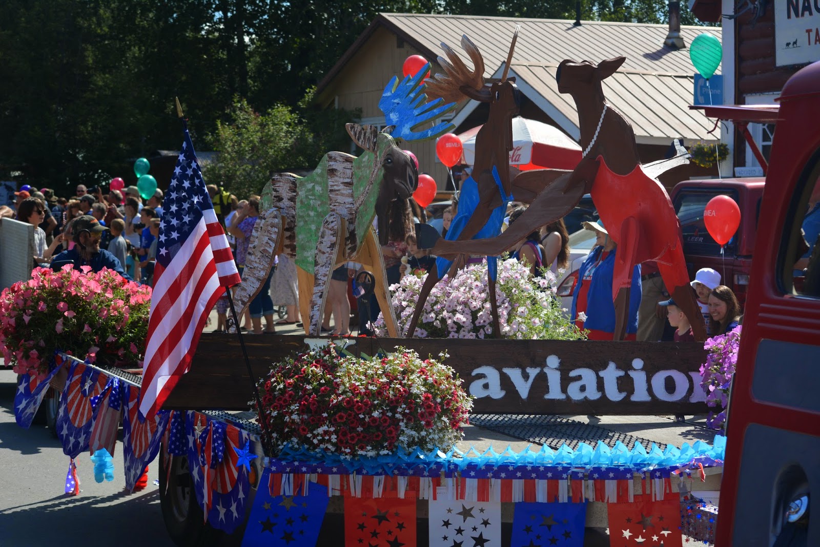 Fifty Shades of Retirement Talkeetna Air Taxi and an Alaskan 4th of July!