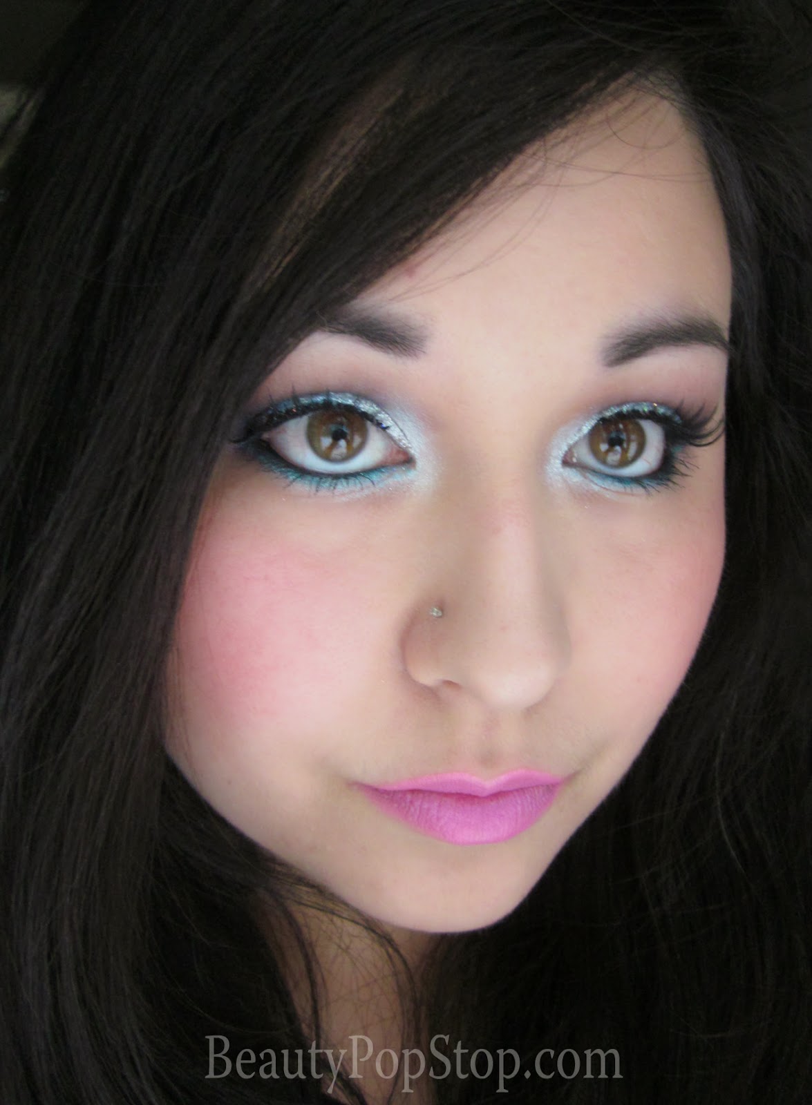 rouge bunny rouge time defying foundation quinoa cream new years eve look using lit cosmetics glitter