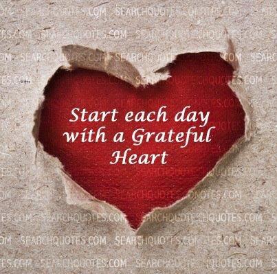 Empowerment Moments Blog: Start Each Day With A Grateful Heart