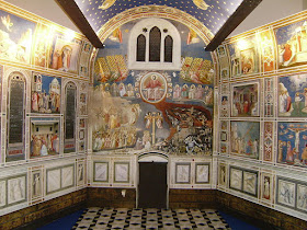 Giotto's brilliant frescoes cover the walls of the Scrovegni Chapel, one of the Italy's great artistic treasures