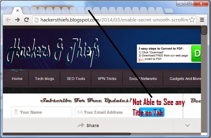 Enable Secret Stacked Tabs Features in Google Chrome