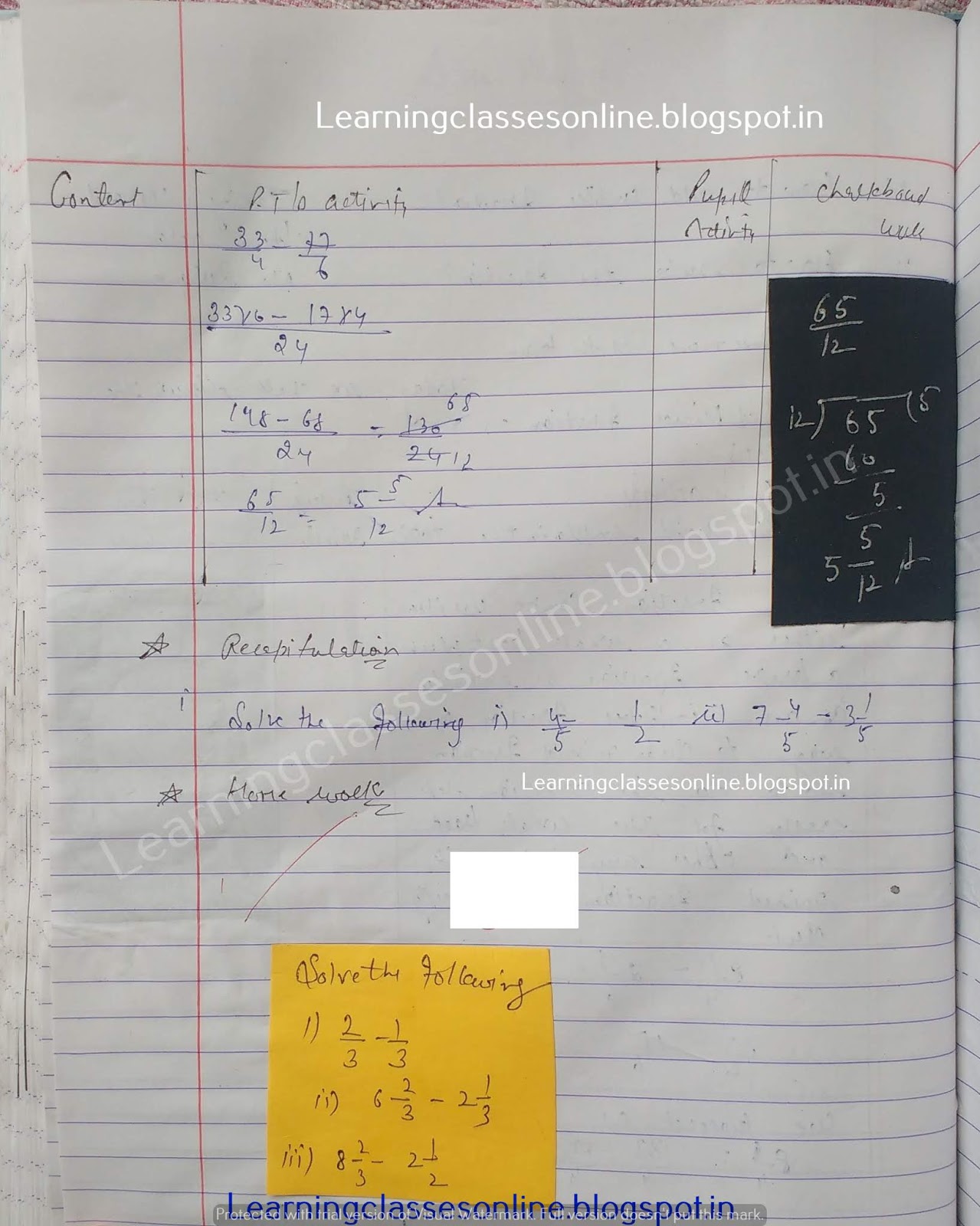 Example Of Lesson Plan In Math, Lesson Plans For Elementary Math,