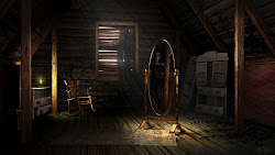 attic room haunted dark ghost scary creepy mirror johnson michael rooms horror bedrooms spooky louisville face tales halloween bedroom living