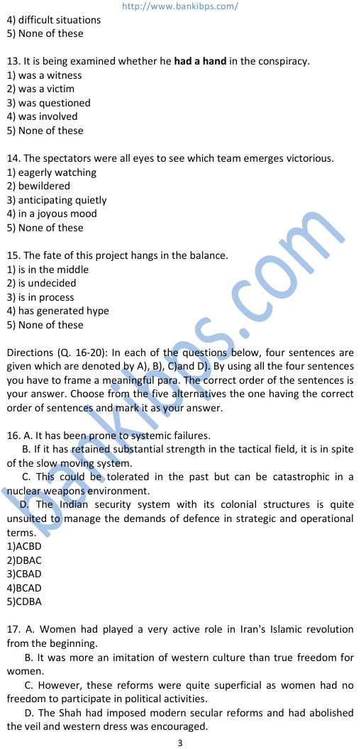 Breathtaking Bank Exam Question Paper Image for Desktop