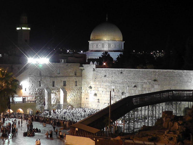 Mount Zion 2012 Yom Kippur at the Western Wall!!