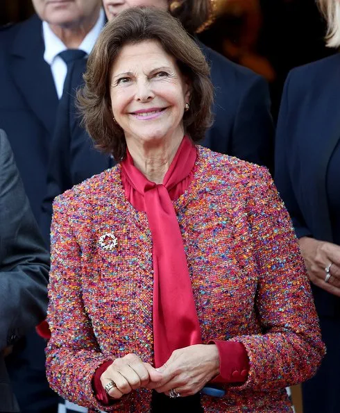 Queen Silvia who is the founder of The Childhood Foundation attended the opening of Childhood-Haus. Justice Minister Katarina Barley