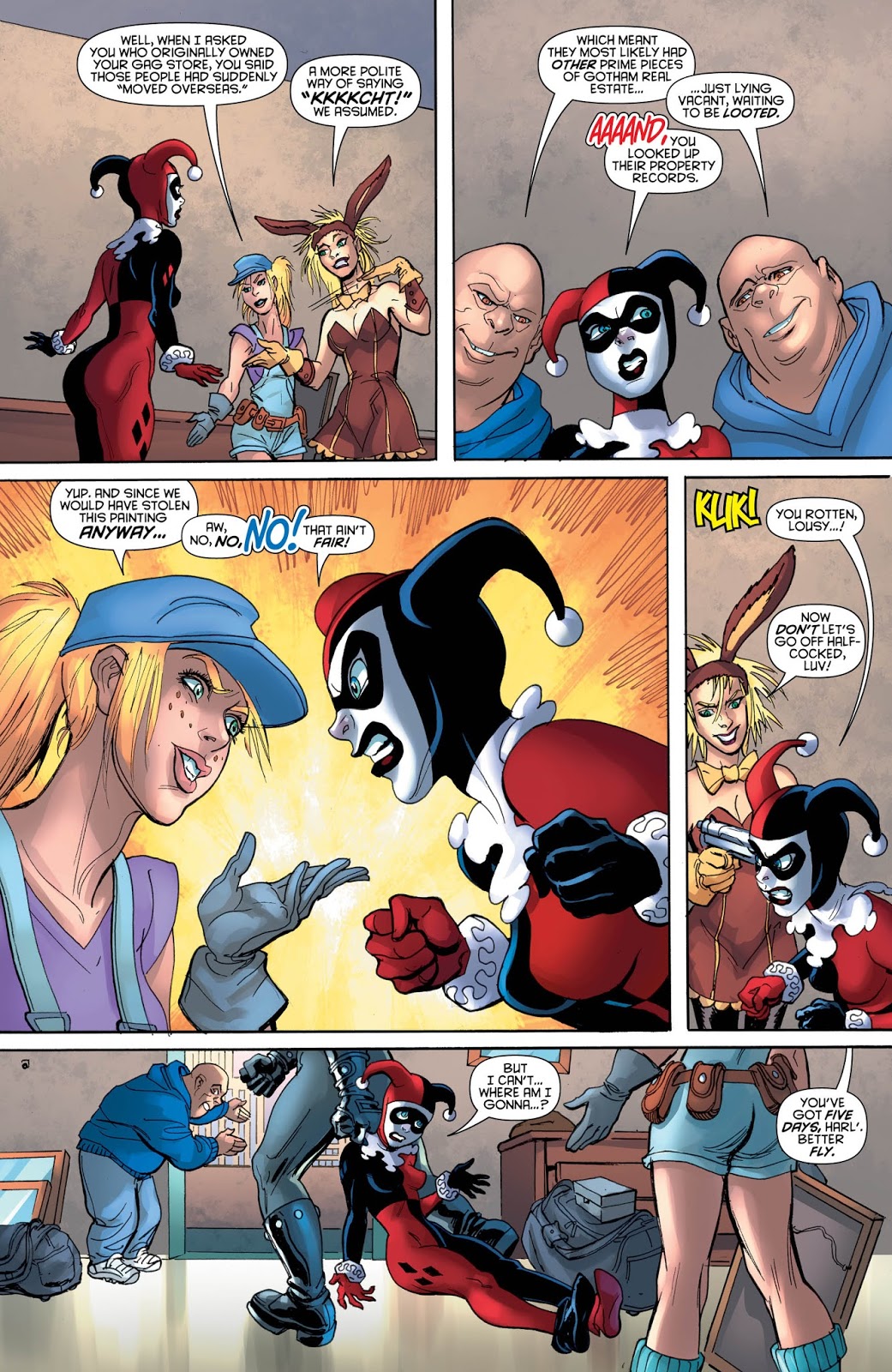 Weird Science DC Comics: PREVIEW: Harley Quinn: Harley Loves Joker #1
