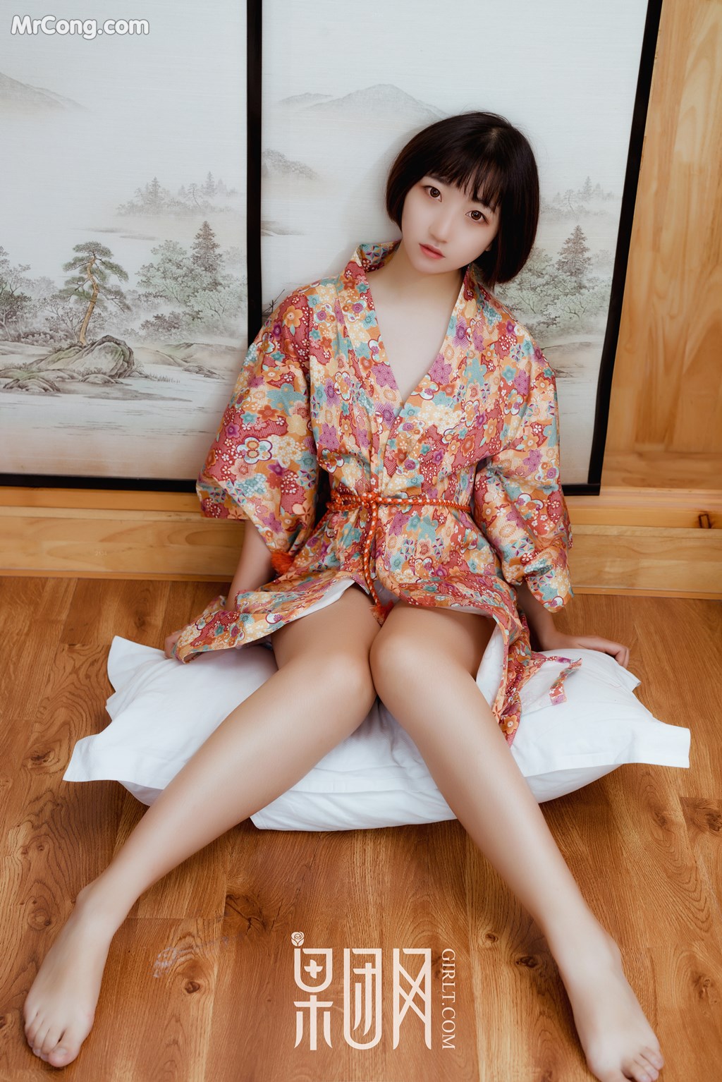 GIRLT No.132: Model Qian Hua (千 花) (54 photos) photo 1-3