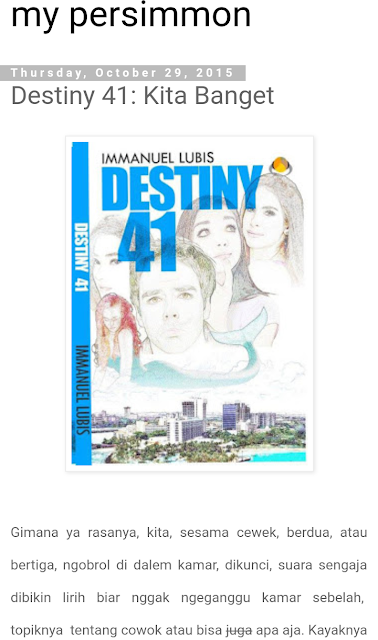 DESTINY 41 (2015)