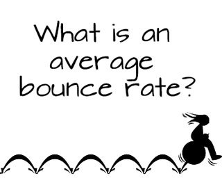 Average bounce rate