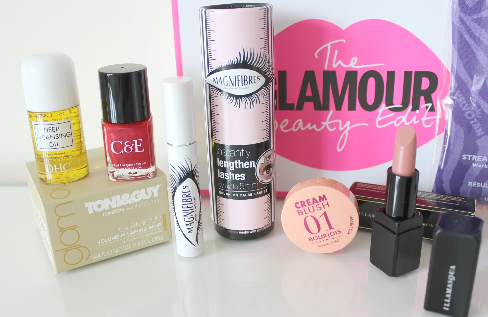 A picture of Latest in Beauty The Glamour Beauty Edit Box