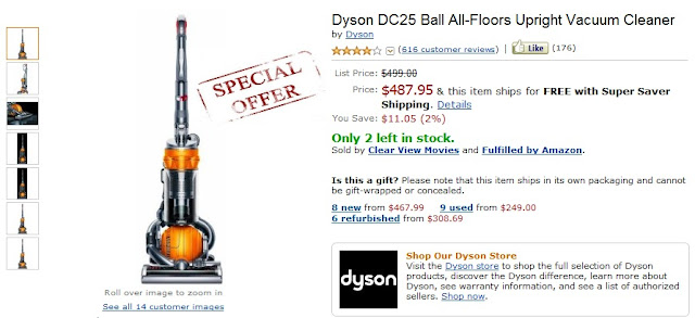 Dyson DC25 Coupon