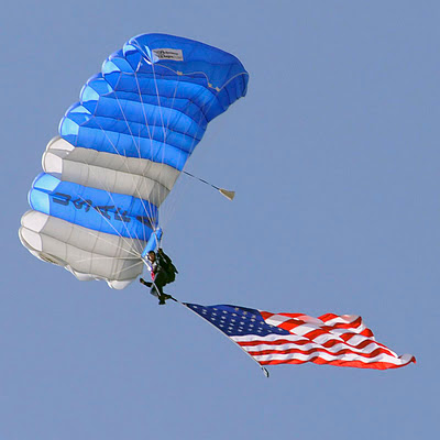 United States Air Force Academy Wings of Blue Parachute Team