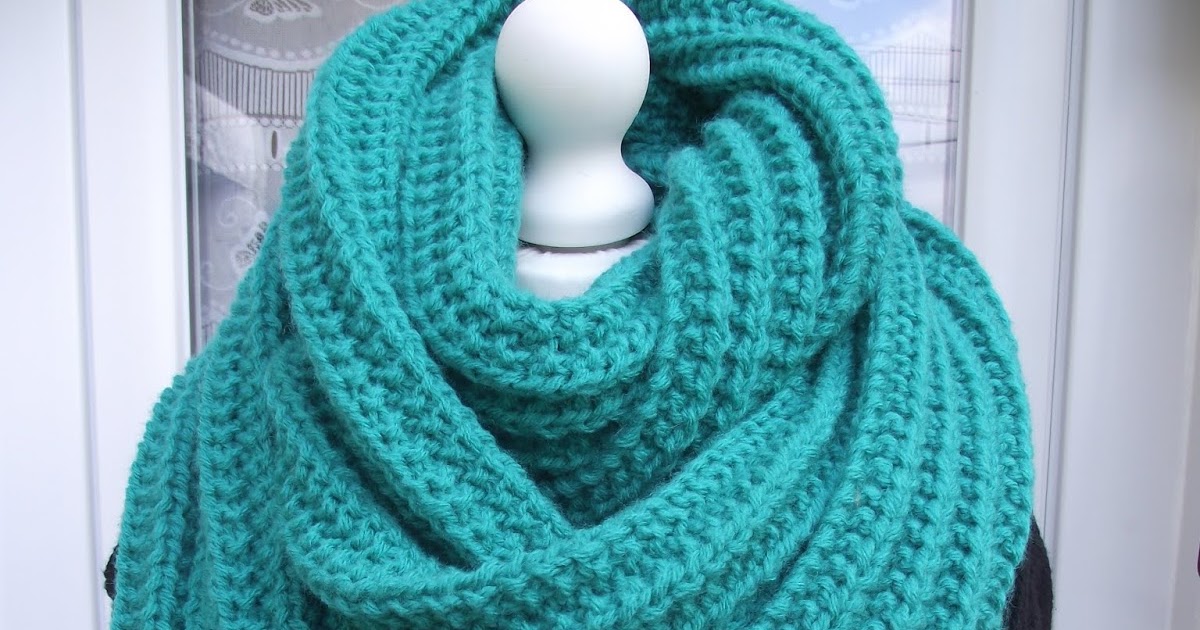 Modele echarpe crochet facile