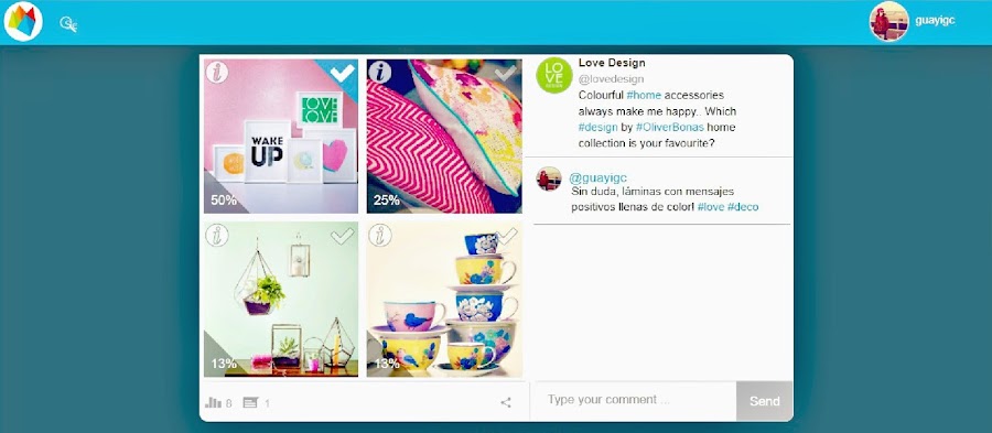 Mi primera votación en Whichit