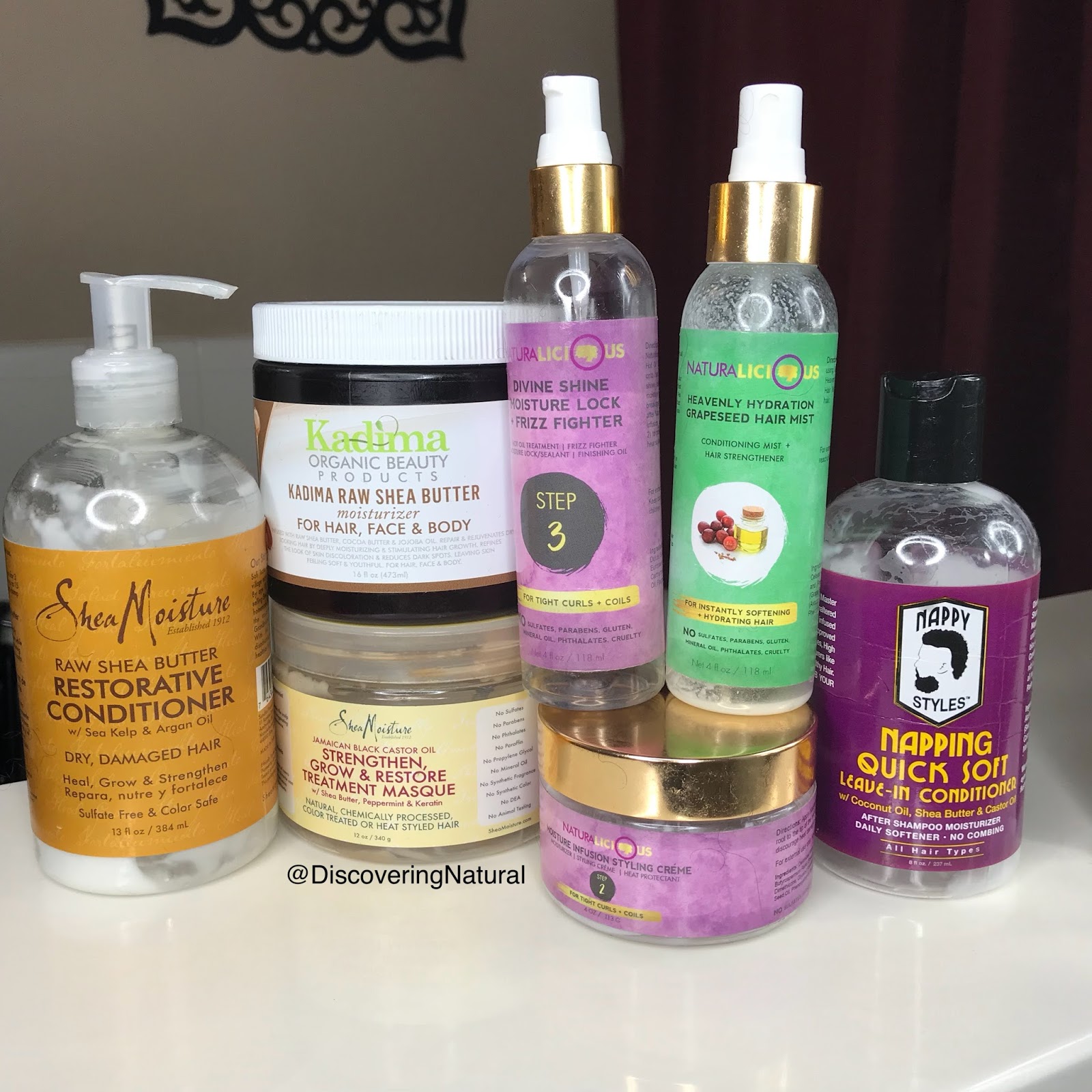 Discoveringnatural Natural Hair Products Empties November 2017