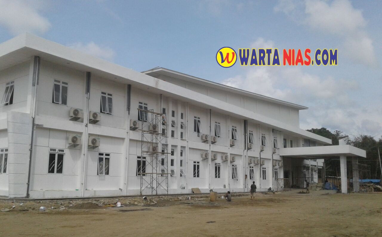 Pembangunan Rumah Sakit Pratama Nias Utara Hampir Rampung Warta Nias