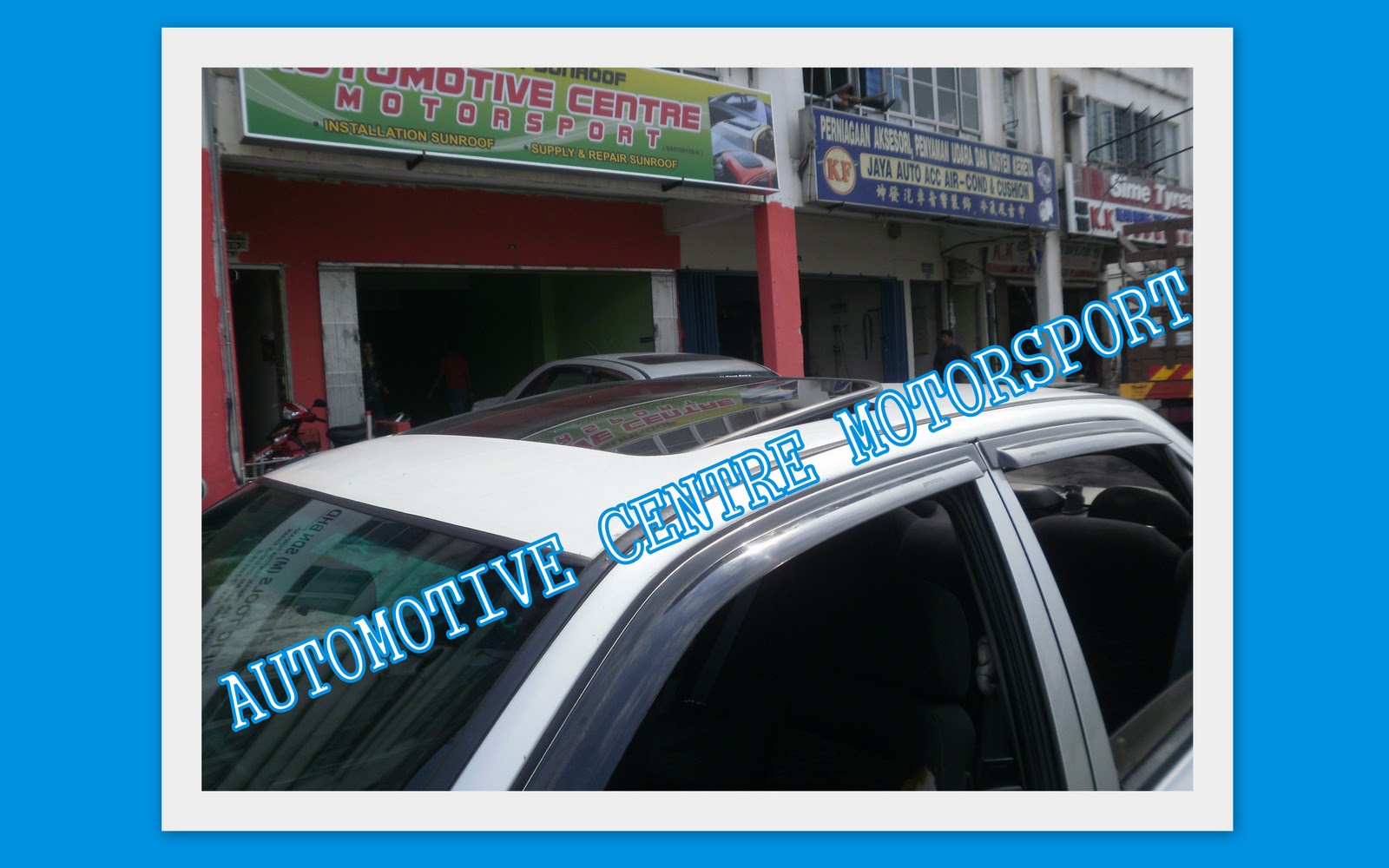 Bengkel sunroof WIRA PASANG SUNROOF EVO