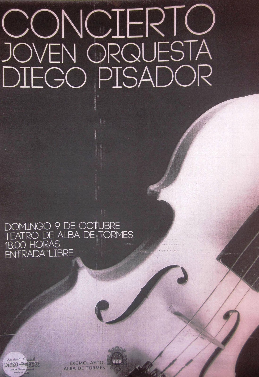 DIEGO PISADOR, joven orquesta PRÓXIMO CONCIERTO 9 de Octubre de 2011