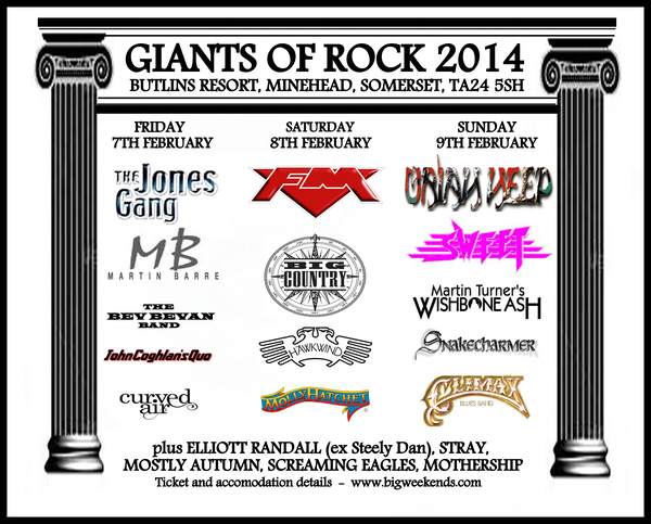 FM at Giants of Rock 8 Feb 2014