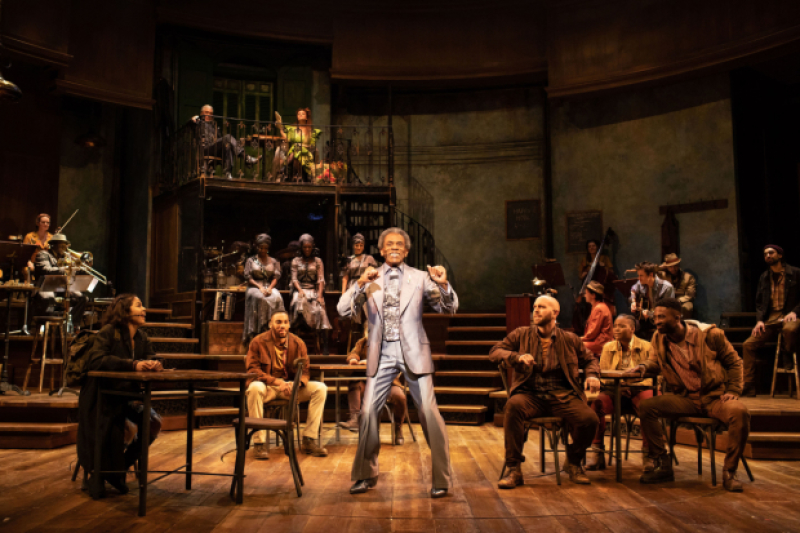 Partially Obstructed View Theatre review Hadestown