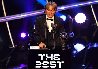 Luka Modric is crowned Fifa Men's Best Player Award,See reaction from people