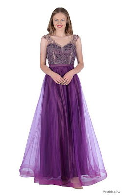 Vestidos Largos Morados Vestidos Largos Morados