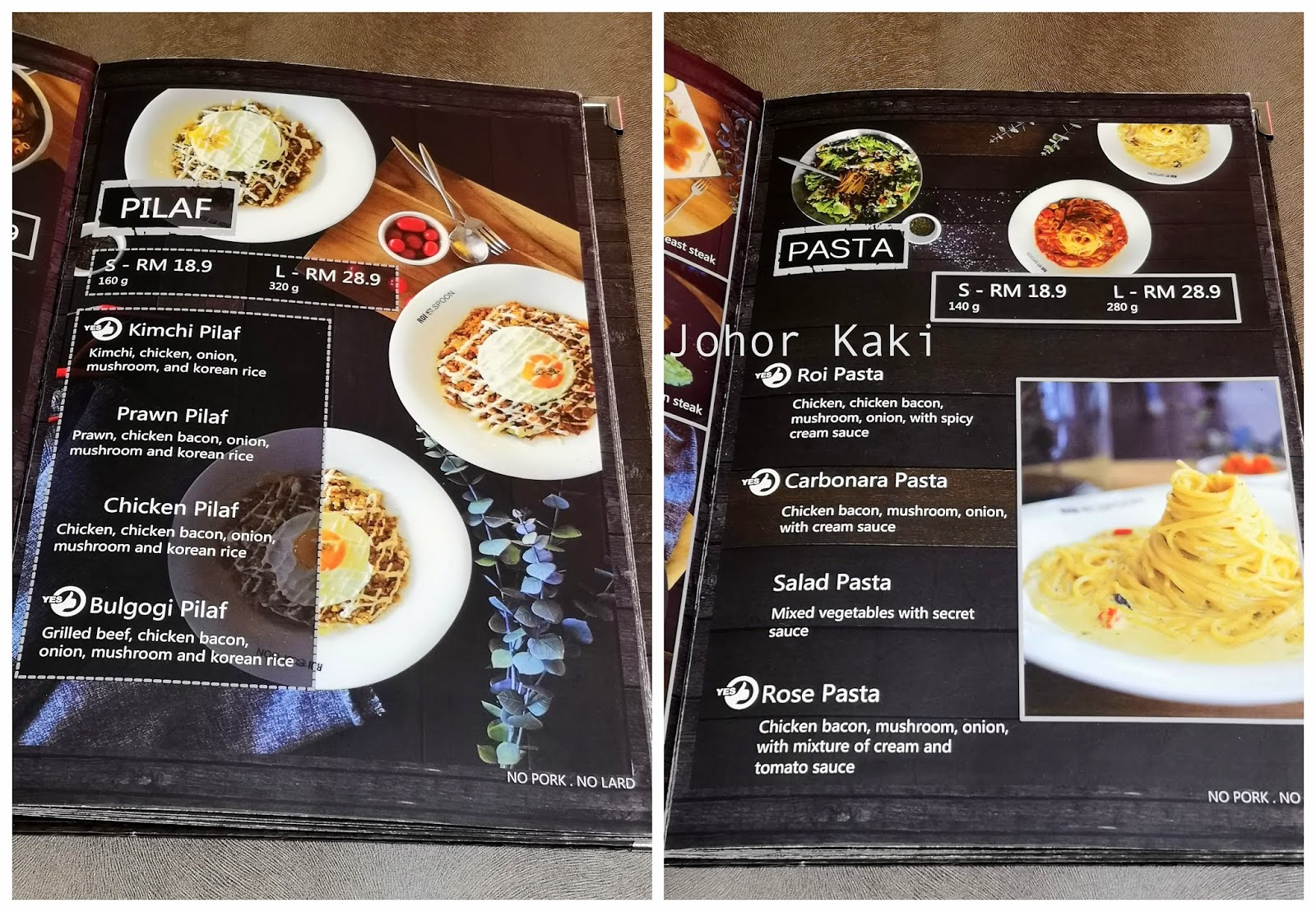 Roi Spoon Korean Western Food in Mount Austin Johor Bahru Tony Johor