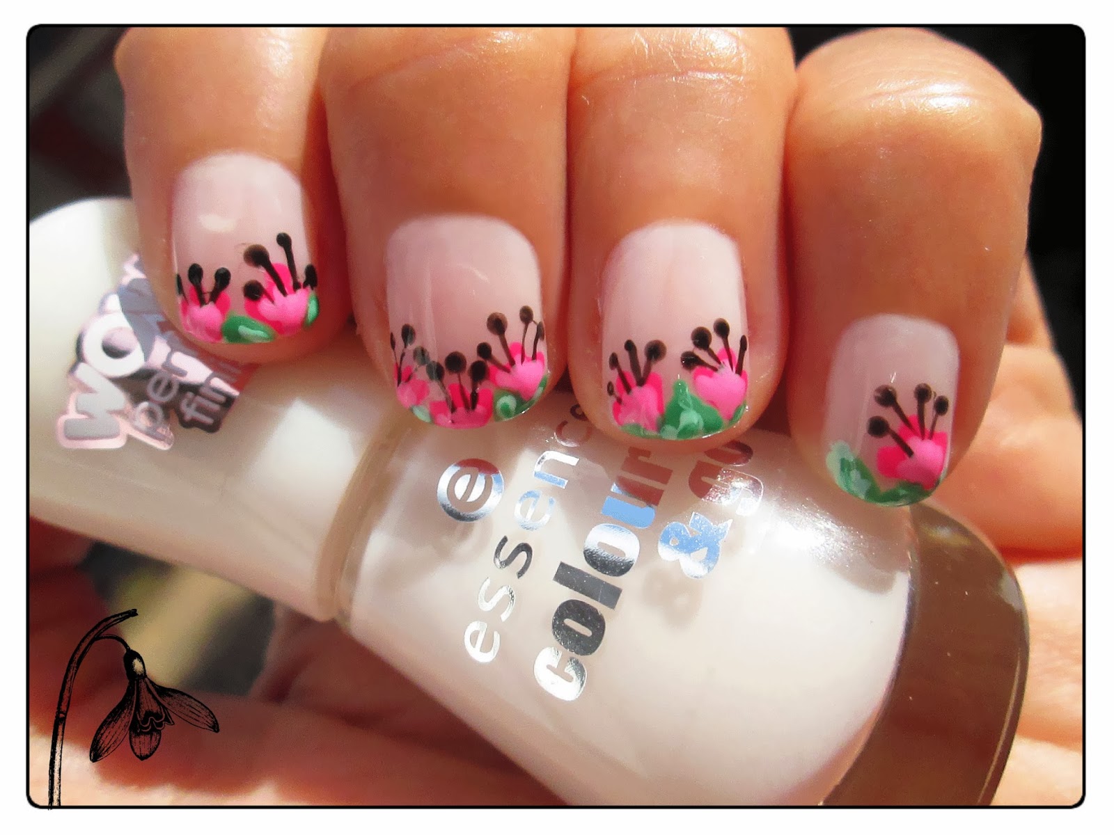 POLİSHİP Flowers Nail Art
