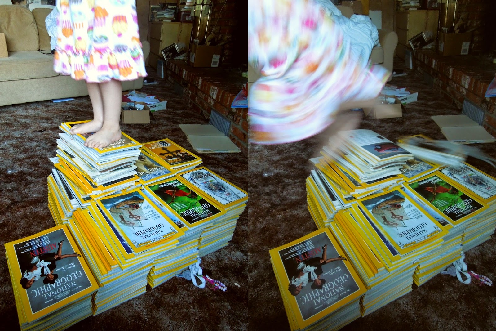 Raised by my daughter What to do with your old National Geographic collection