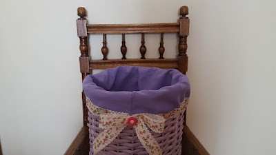 How to dress-up a basket for spring How to dress-up a basket for spring