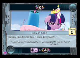 My Little Pony Easy as Cake Seaquestria and Beyond CCG Card