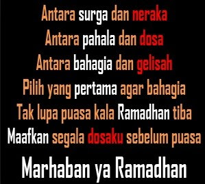 Kata-Kata Ucapan Menyambut Bulan Suci Ramadhan