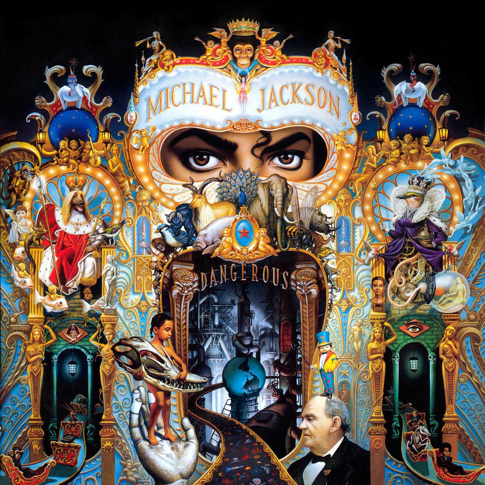 Michael Jackson Album Cover Art