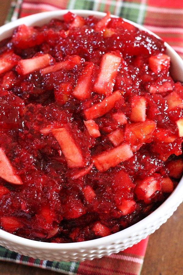 Cranberry Apple Orange Raspberry Pineapple Relish