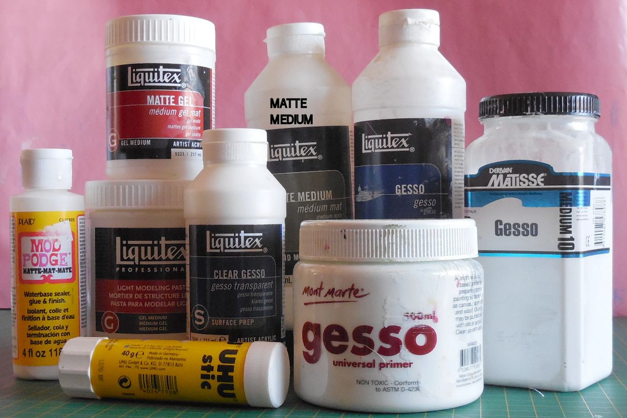 Creative days: Art Journal Basics - What is Gesso?