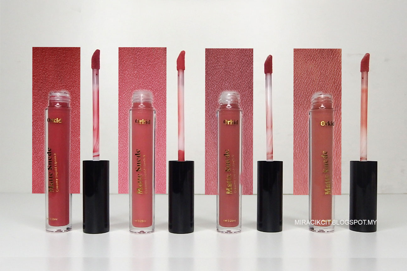 REVIEW MALAYSIAN BRAND, ORKID COSMETICS MATTE LIPSTICKS — miracikcit