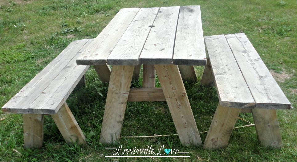Changing That Yard Sale Picnic Table