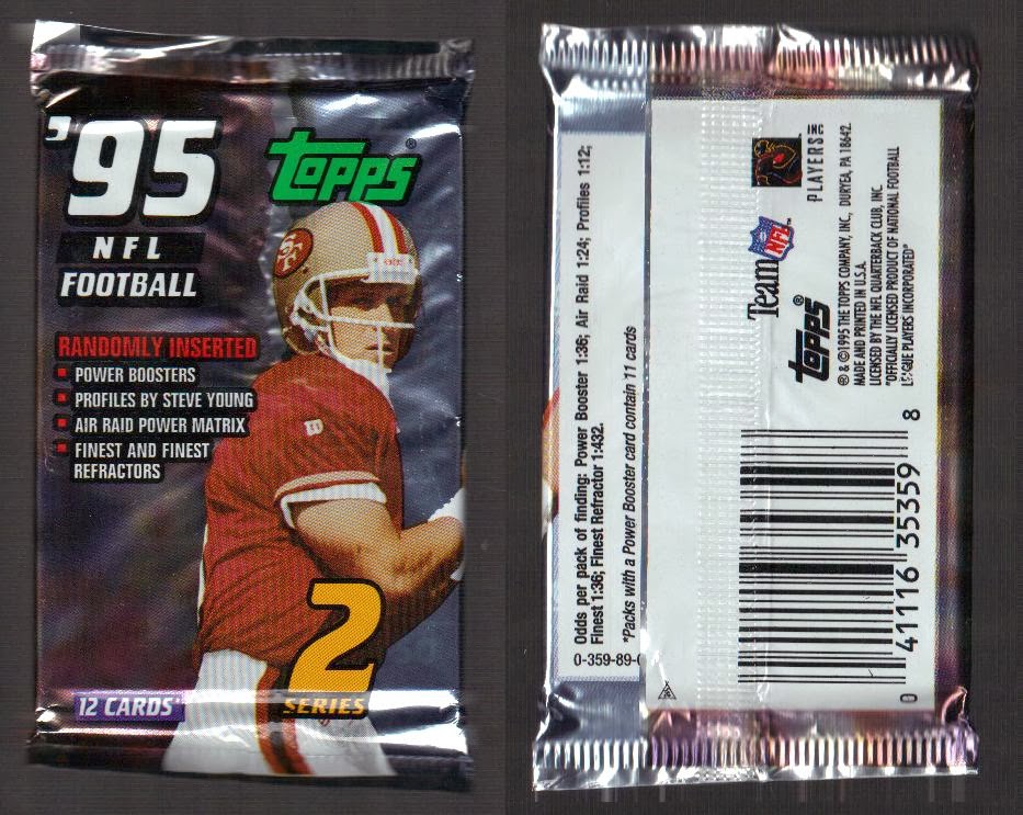 A Pack To Be Named Later: 1995 Topps Football Series 2