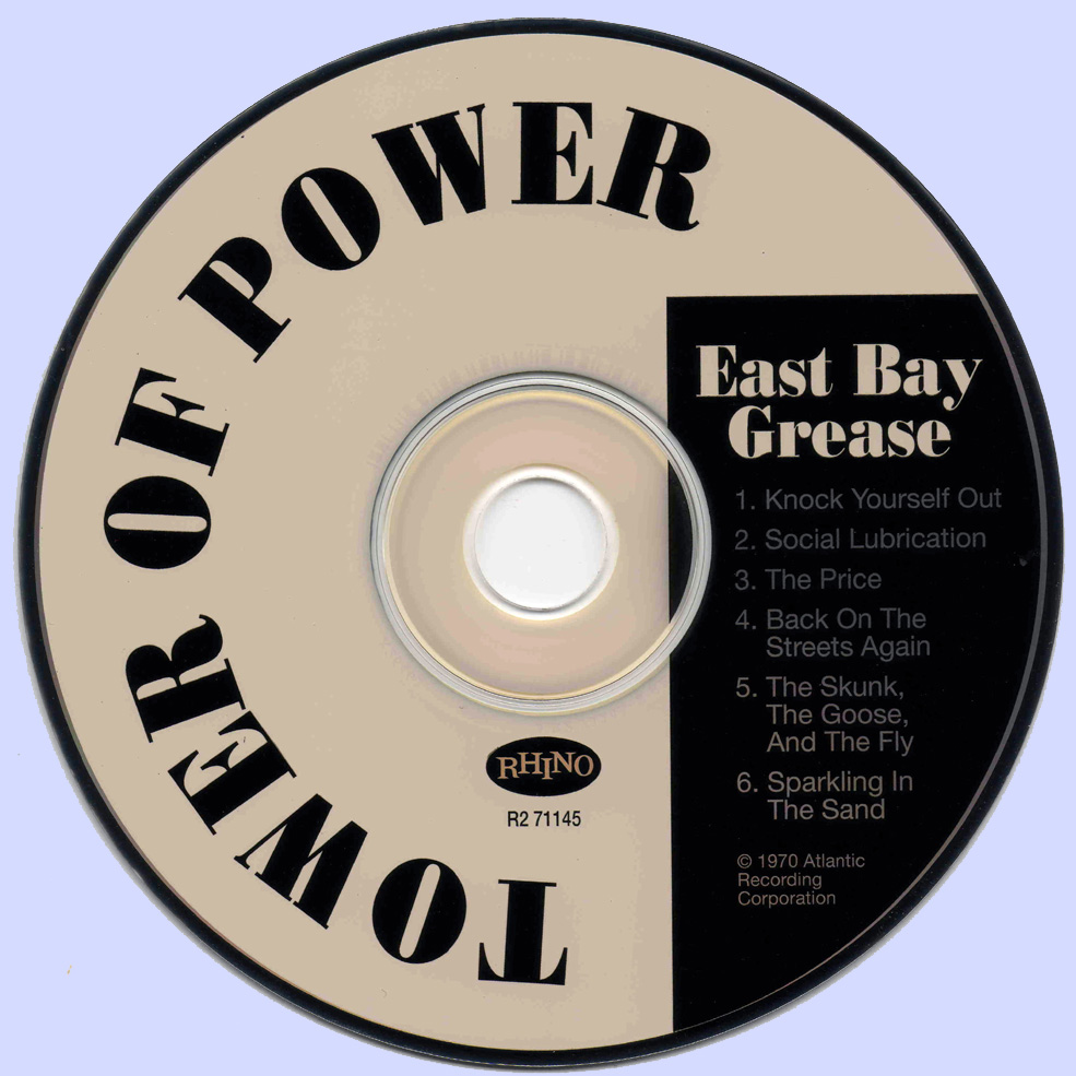 Plain and Fancy Tower Of Power East Bay Grease (1970 us, excellent
