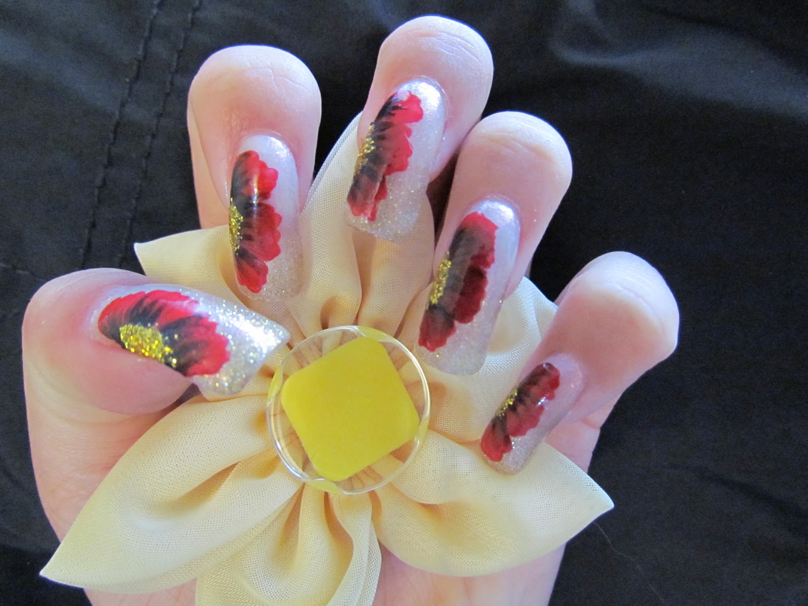 stampingnailartDiana one stroke nail art painting