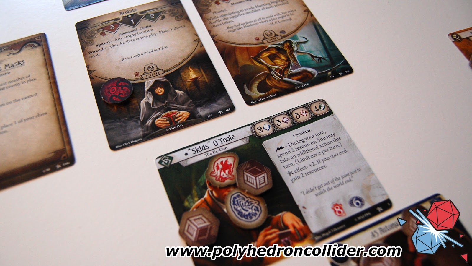 Arkham Horror The Card Game Review Polyhedron Collider