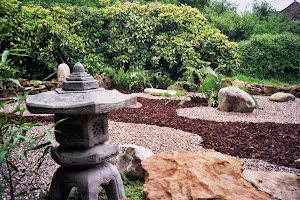 Japanese Zen garden created by Grandmaster Horst Lindenau