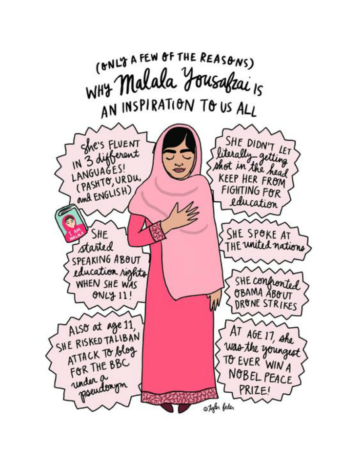 I am Malala // Tumblr inspiration