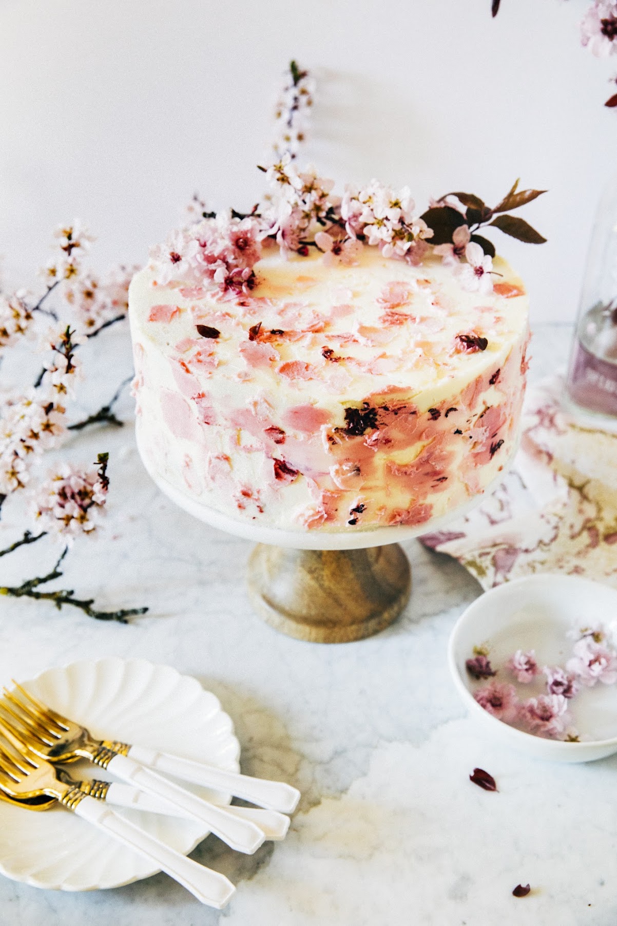 cherry blossom cake hummingbird high a desserts and baking blog
